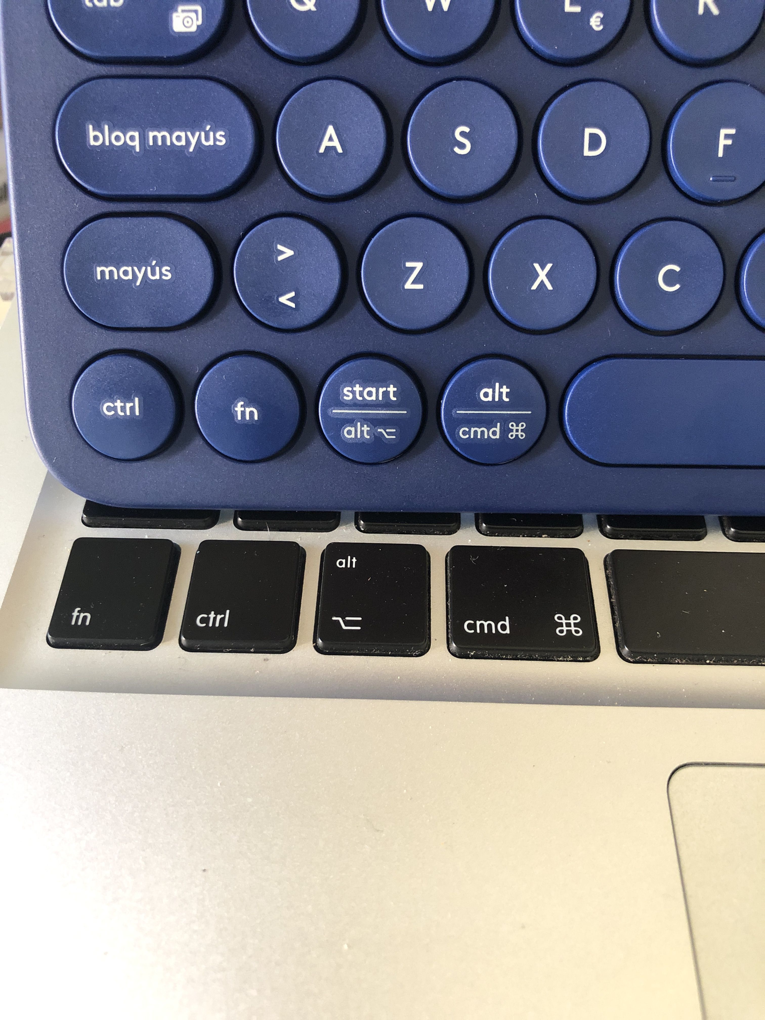 I've changed my keyboard Marco Islas